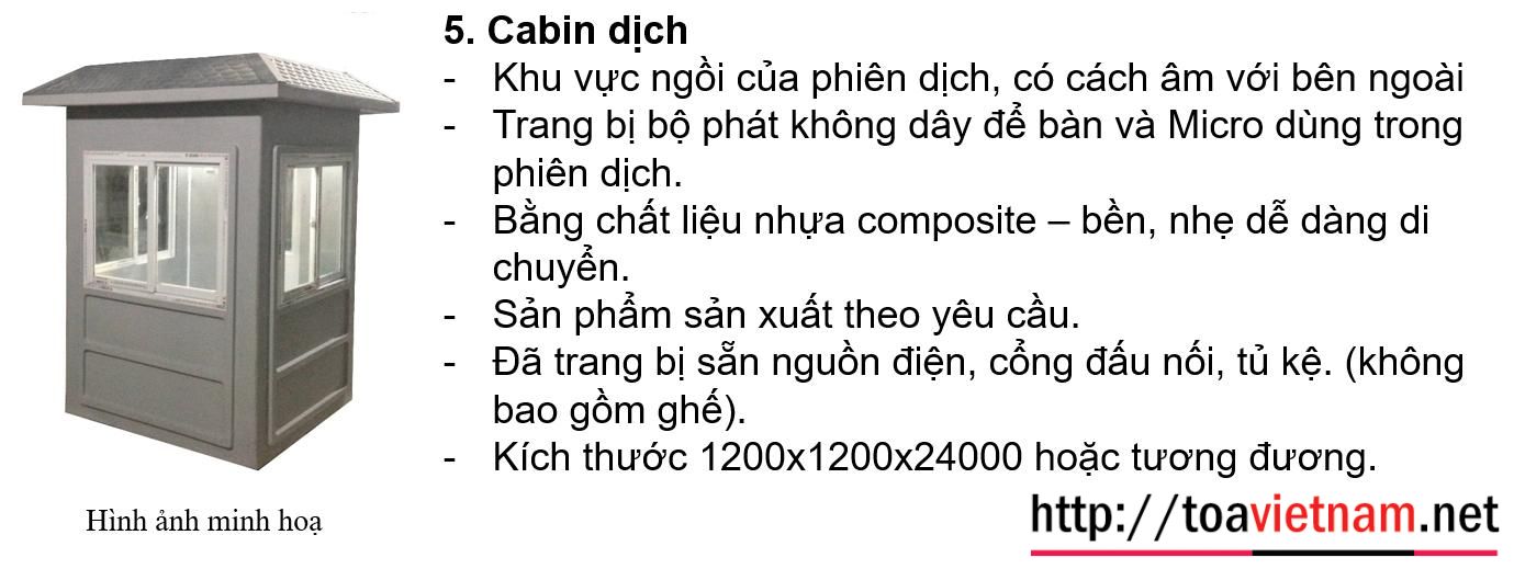 Cabin dịch đa ngôn ngữ