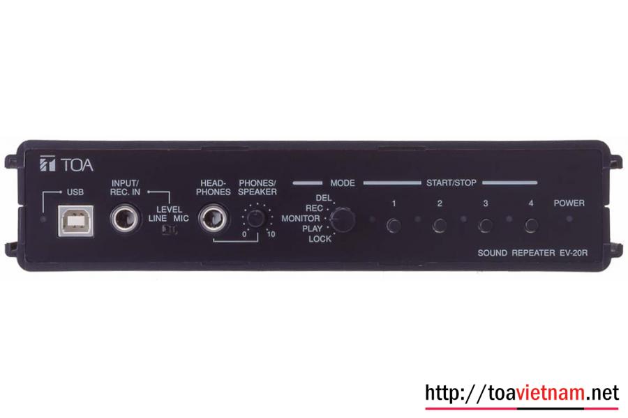 B407」TOA SOUND REPEATER EV-20R サウンドリピーター ACアダプター