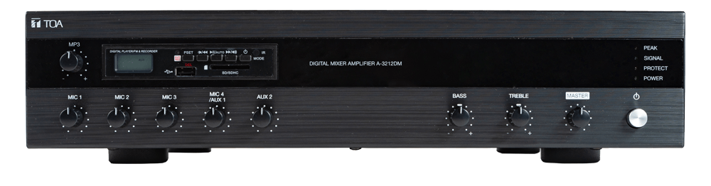 Tăng âm MP3, Bluetooth 120W: TOA A-3212DM-AS