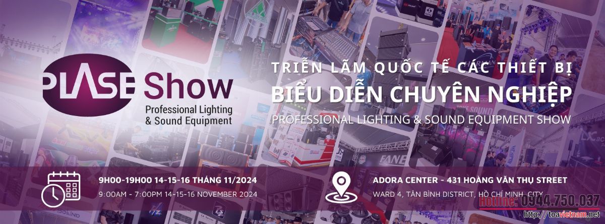 Plase show 2024 tại Hồ Chí Minh - diễn ra từ 14-15-16 tháng 11/2024