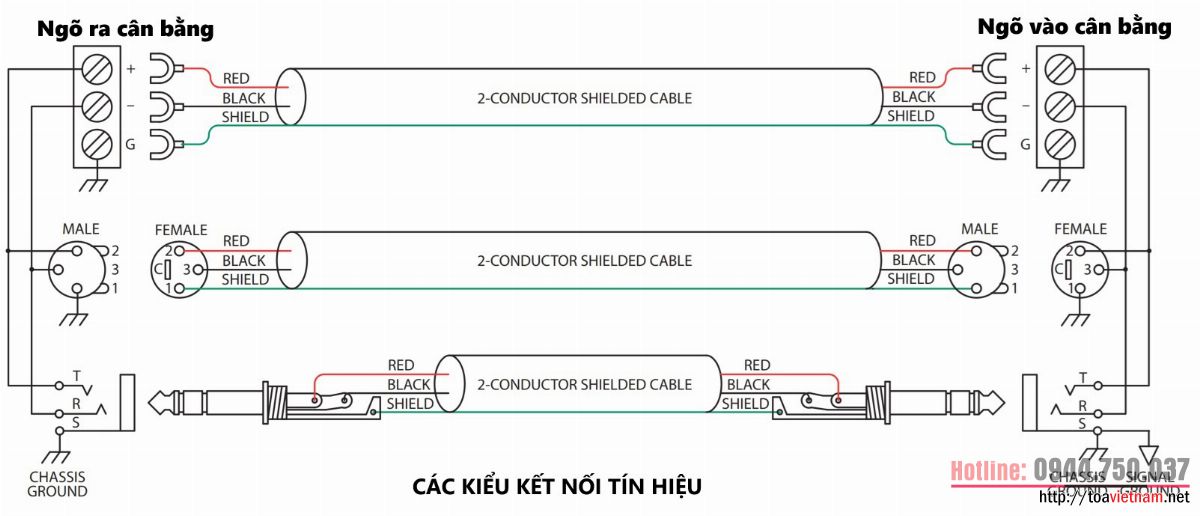 Tín hiệu âm thanh cân bằng - Balance signal