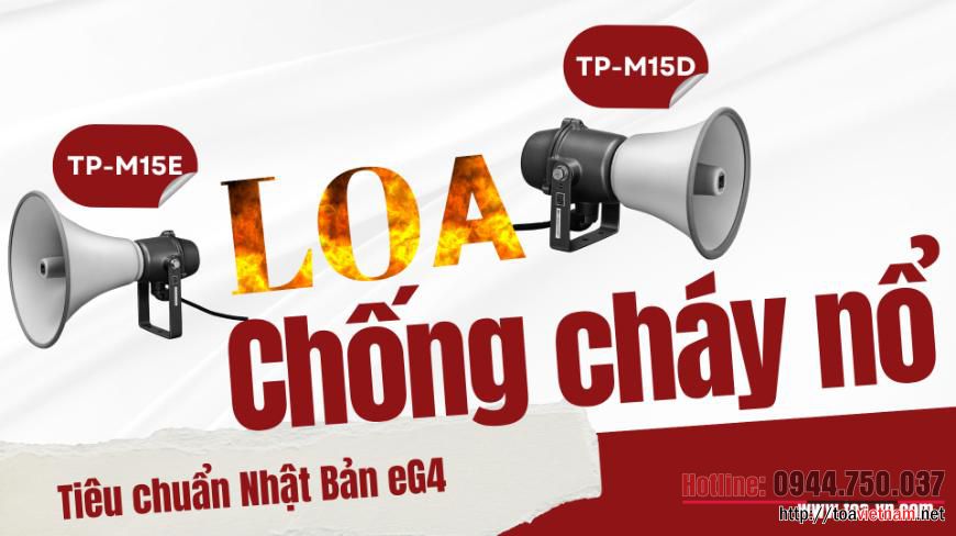 Giải pháp loa TOA cho khu vực dễ cháy nổ