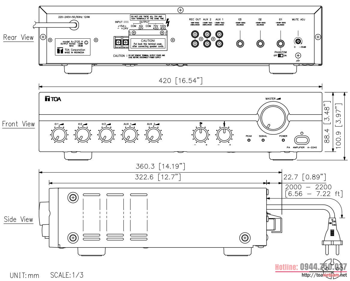 Hình dạng A-2120H