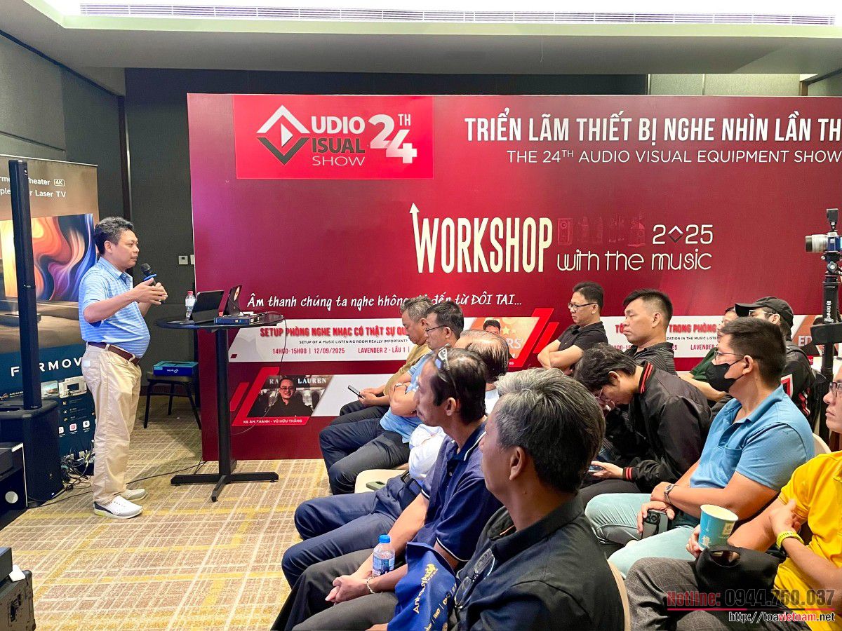 AV Show Hà Nội 2025 từ 13-15/12/2025: Triển Lãm Thiết Bị Nghe Nhìn đỉnh cao