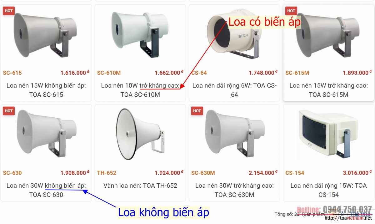 Loa TOA indonesia: Giới thiệu, bảng giá bán lẻ mới nhất