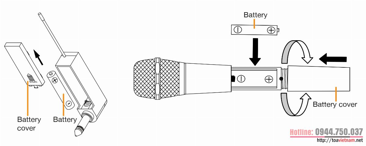 Hướng dẫn sử dụng bộ micro di động WS-100H-AS Hướng dẫn sử dụng bộ micro di động WS-100H-AS